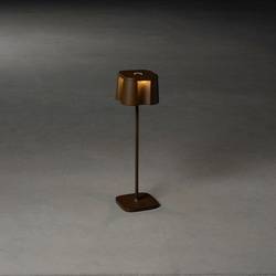 Konstsmide 7818-970 Nice Rost venkovní LED stolní lampa 2.5 W teplá bílá rezavě hnědá
