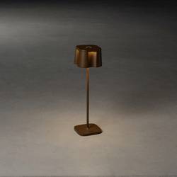Konstsmide 7818-970 Nice Rost venkovní LED stolní lampa 2.5 W teplá bílá rezavě hnědá