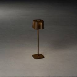 Konstsmide 7818-970 Nice Rost venkovní LED stolní lampa 2.5 W teplá bílá rezavě hnědá
