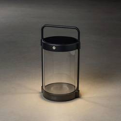 Konstsmide Crotone schwarz 7822-750 venkovní solární nástěnné osvětlení LED pevně vestavěné LED 2 W černá