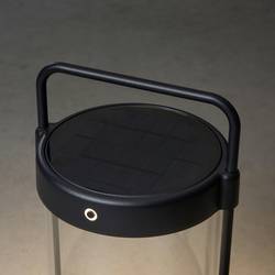Konstsmide Crotone schwarz 7822-750 venkovní solární nástěnné osvětlení LED pevně vestavěné LED 2 W černá