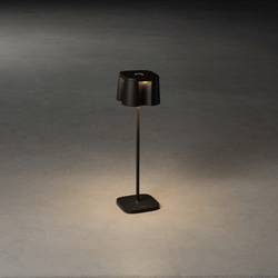 Konstsmide 7818-750 Nice schwarz venkovní LED stolní lampa 2.5 W teplá bílá černá
