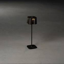 Konstsmide 7818-750 Nice schwarz venkovní LED stolní lampa 2.5 W teplá bílá černá