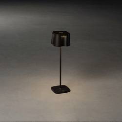 Konstsmide 7818-750 Nice schwarz venkovní LED stolní lampa 2.5 W teplá bílá černá