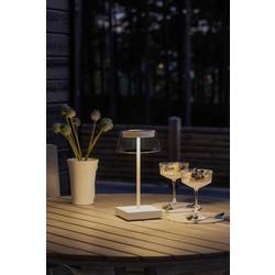 Konstsmide 7816-250 Scilla weiss venkovní LED stolní lampa 2.5 W teplá bílá bílá