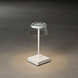 Konstsmide 7816-250 Scilla weiss venkovní LED stolní lampa 2.5 W teplá bílá bílá