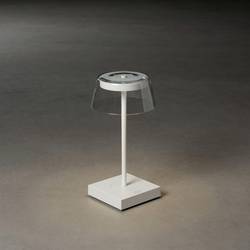 Konstsmide 7816-250 Scilla weiss venkovní LED stolní lampa 2.5 W teplá bílá bílá