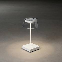 Konstsmide 7816-250 Scilla weiss venkovní LED stolní lampa 2.5 W teplá bílá bílá