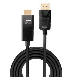 LINDY HDMI kabel Konektor DisplayPort, Zástrčka HDMI-A 5 m vícebarevná 40928 Kabel DisplayPort