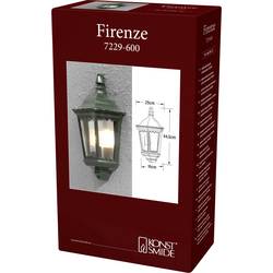 Konstsmide Firenze 7229-600 venkovní nástěnné osvětlení E27 100 W zelená