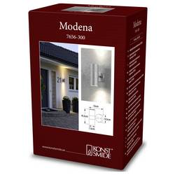 Konstsmide Modena 7656-300 venkovní nástěnné osvětlení GU10 šedá