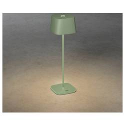 Konstsmide 7814-630 Capri Akumulátorová stolní LED lampa zeleno-šedá