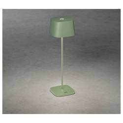 Konstsmide 7814-630 Capri Akumulátorová stolní LED lampa zeleno-šedá