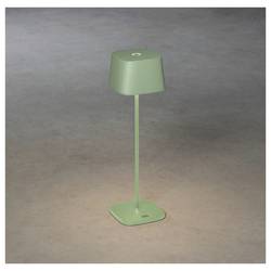 Konstsmide 7814-630 Capri Akumulátorová stolní LED lampa zeleno-šedá