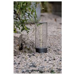 Konstsmide 7847-370 Edison L Akumulátorová stolní LED lampa tmavě zelená