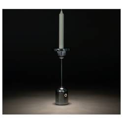 Konstsmide 7832-000 Cassis Akumulátorová stolní LED lampa stříbrná