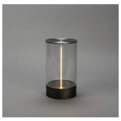 Konstsmide 7848-370 Edison M Akumulátorová stolní LED lampa tmavě zelená