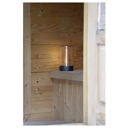 Konstsmide 7848-370 Edison M Akumulátorová stolní LED lampa tmavě zelená