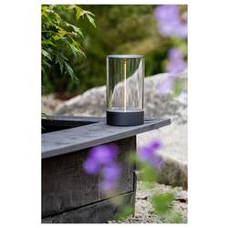 Konstsmide 7848-370 Edison M Akumulátorová stolní LED lampa tmavě zelená