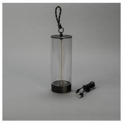 Konstsmide 7846-370 Edison S Akumulátorová stolní LED lampa teplá bílá tmavě zelená
