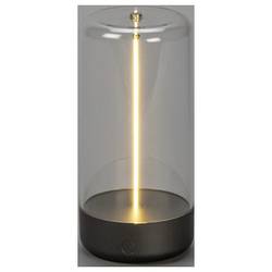 Konstsmide 7849-370 Edison XS Akumulátorová stolní LED lampa teplá bílá tmavě zelená