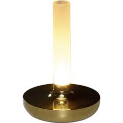 Konstsmide 7827-803 Biarritz Akumulátorová stolní LED lampa zlatá