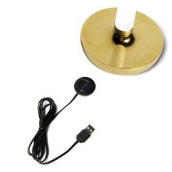 Konstsmide 7827-803 Biarritz Akumulátorová stolní LED lampa zlatá