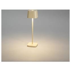 Konstsmide 7829-330 Capri Akumulátorová stolní LED lampa 2.2 W teplá bílá písková