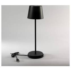 Konstsmide 7888-750 Vence Akumulátorová stolní LED lampa černá