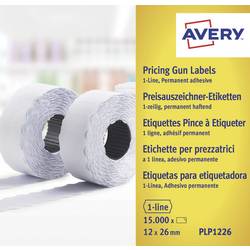 Avery-Zweckform cenovky PLP1226 trvalé Šířka etikety: 26 mm Výška štítku: 12 mm bílá 15000 ks