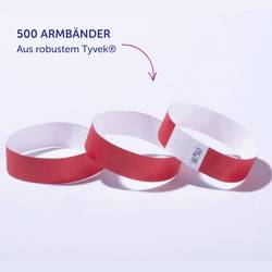 Avery-Zweckform TYVRD-50 Přívodní pásek (d x š) 256 mm x 19 mm lepicí proužek 500 ks