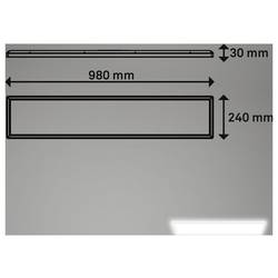 Briloner Tava 7519416 LED panel 36 W neutrální bílá