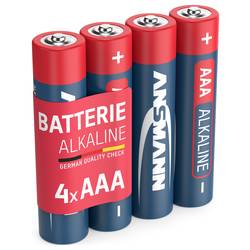 Ansmann LR03 Red-Line mikrotužková baterie AAA alkalicko-manganová 1.5 V 4 ks