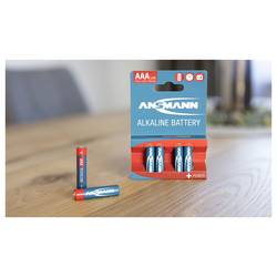 Ansmann LR03 Red-Line mikrotužková baterie AAA alkalicko-manganová 1.5 V 4 ks