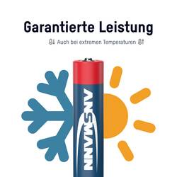 Ansmann LR03 Red-Line mikrotužková baterie AAA alkalicko-manganová 1.5 V 4 ks