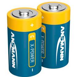 Ansmann X-Power baterie malé mono C 1.5 V 2 ks