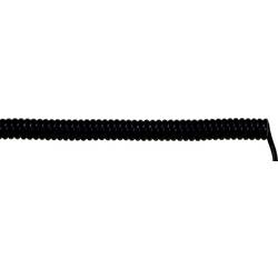LAPP 73220238 spirálový kabel UNITRONIC® SPIRAL 400 mm / 1600 mm 18 x 0.14 mm² + 18 x 0.14 mm² černá 1 ks