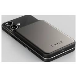 ZENS Zens Semi Solid State Powerbank 10000mAh powerbanka 10000 mAh, Qi 2.2, černá