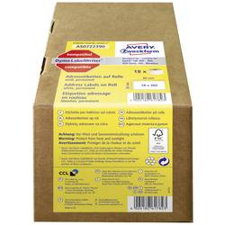 Avery-Zweckform etikety 89 x 36 mm papír bílá 4680 ks trvalé AS0722390 Adresní nálepky