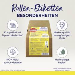 Avery-Zweckform etikety 89 x 36 mm papír bílá 4680 ks trvalé AS0722390 Adresní nálepky