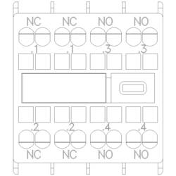 Siemens 3RH2911-2HA22 blok pomocných spínačů okamžité spínání zásuvné Vhodné pro značku (relé): Siemens Piece 1 ks