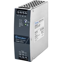 Finder 78.W1.1.230.2402 spínaný síťový zdroj 24 V/DC 5 A 120 W Počet výstupů:1 x Obsah 1 ks
