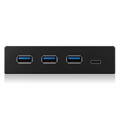 ICY BOX 60432 USB Hub 4 porty USB-A USB 3.1 Gen1 5 GBit/s černá