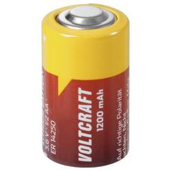 VOLTCRAFT speciální typ baterie 1/2 AA Hořejšek tlačítka Li-SoCl2 3.6 V 1200 mAh 10 ks