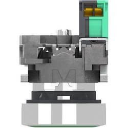 Schneider Electric XB4BA315 Tlačítko, Harmony XB4, kov, 22 mm, zelená, bez potisku, bez aretace, 1S, Push-In Tlačítko 1 ks