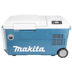 Makita CW001GZ01 Aku chladnička & Topný box Energetická třída (EEK2021): E (A - G) kompresor 12 V/DC, 18 V/DC, 24 V/DC, 100 V/AC, 240 V/AC tyrkysová, bílá 20 l