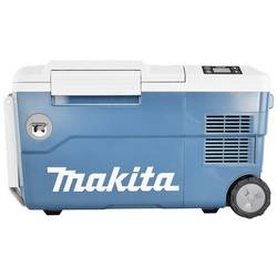 Makita CW001GZ01 Aku chladnička & Topný box Energetická třída (EEK2021): E (A - G) kompresor 12 V/DC, 18 V/DC, 24 V/DC, 100 V/AC, 240 V/AC tyrkysová, bílá 20 l