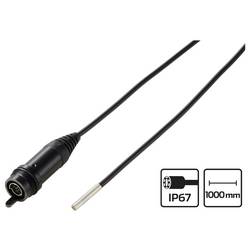 VOLTCRAFT BS-803 kamerový kabel Ø sondy 3.9 mm 1 m vysoké rozlišení , LED osvětlení , vodotěsné