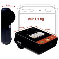 MEDX5 myPAD-M mit LCD-Farbbildschirm, manuelle Schockauslösung defibrilátor mobil Ruční řízení defibrilačního výboje