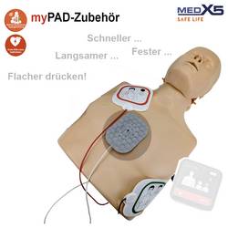 MEDX5 myPAD HLW-Feedbacksensor-Elektroden für Erwachsende und Kinder Náhradní cvičné elektrody mobil Zpětná vazba v reálném čase